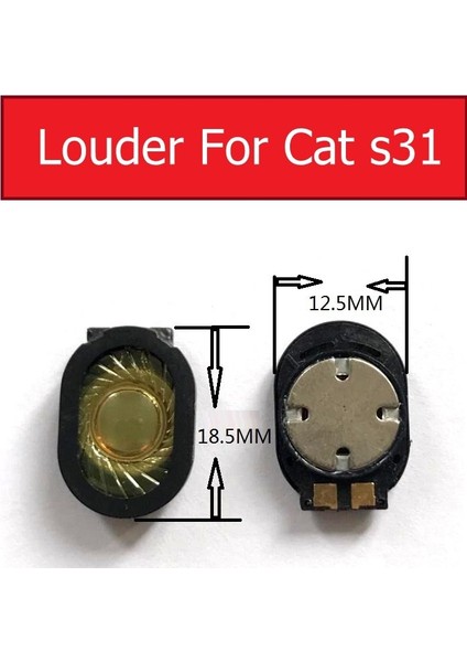 Daha Yüksek Hoparlör Zili Cat S31 Hoparlör Buzzer Modülü Flex Kablo Şerit Cat S31 Yedek Parçalar (Yurt Dışından)