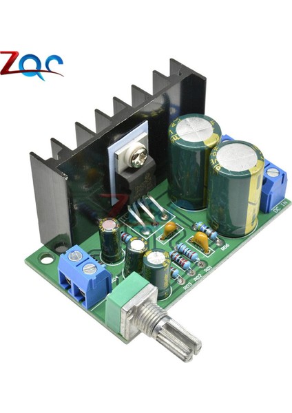 TDA2050 Dc 12-24V 10-30W Amp Mono Ses Amplifikatörü Devre Kartı Modülü Tek Besleme Hacmi Ayarlanabilir 60*35*40MM (Yurt Dışından)