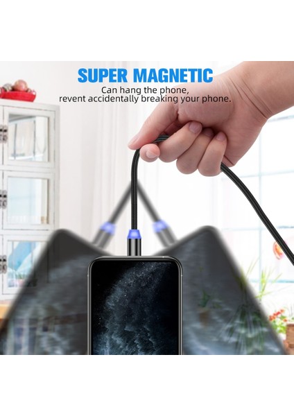 Adet Manyetik Ipuçları Evrensel Yuvarlak Manyetik Kablo Mikro USB C Tipi Mıknatıs Yedek Parçalar Cep Telefonu Toz Fiş Adaptörü (Yurt Dışından) fırsatları
