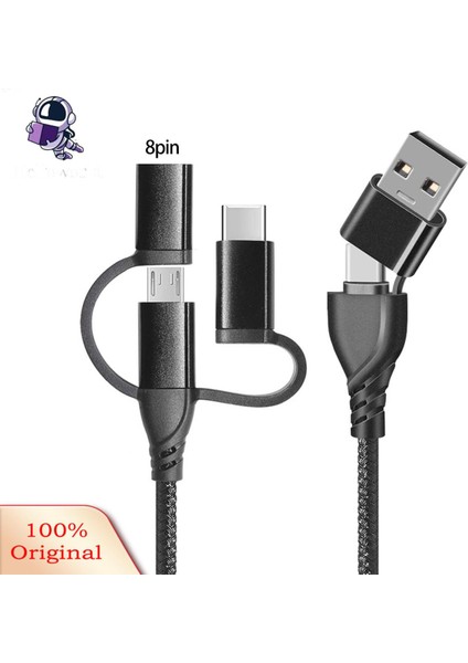 Grebest USB Veri Kablosu Aşınmaya Dayanıklı Dizüstü Tablet Telefon Şarj Kablosu Veri Hattı (Yurt Dışından)