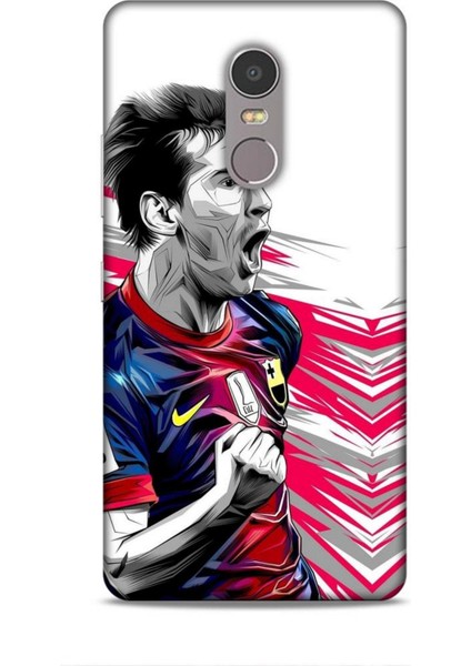 Lenovo K6 Note Enjoy Futbolcular 19 Lionel Messi Lacivert Tam Koruma Kılıf
