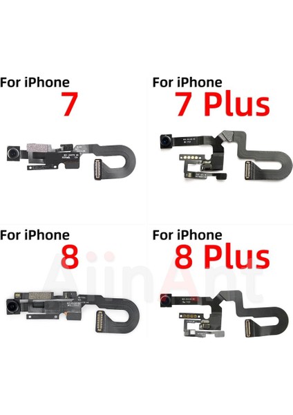 Orijinal Arka Arka Kamera Kalıpları iPhone 7 8 Artı Yakınlık Sensörü Küçük Ön Kamera Flex Kablo Halka Telefon Parçaları (Yurt Dışından) fırsatları