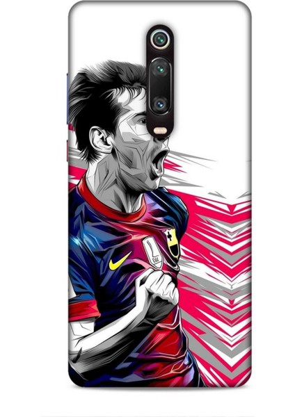 Xiaomi Mi 9t Enjoy Futbolcular 19 Lionel Messi Lacivert Tam Koruma Kılıf