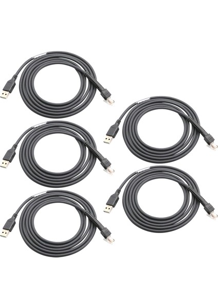 5x Tarayıcı Veri Kablosu LS2208 Ap LS4208 DS9208 Barkod Tarayıcı USB Bağlantı Noktası Veri Kablosu (Yurt Dışından) fiyatları