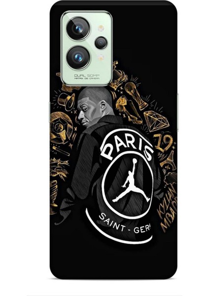 Realme Gt2 Pro Zore Futbolcular 25 Mbappe Paris Siyah Soyulmayan Kılıf