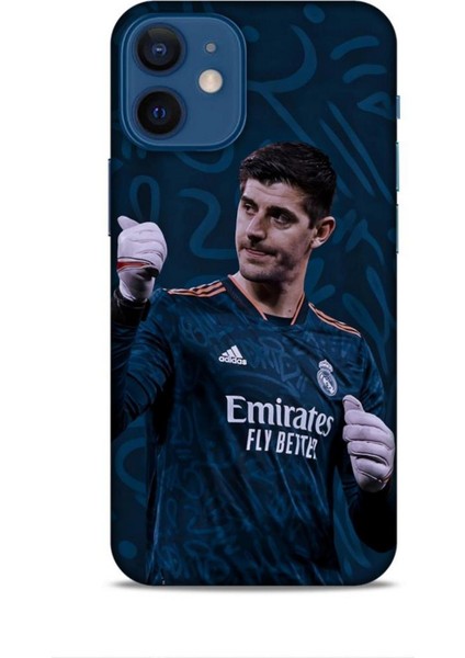 Apple iPhone 12 Mini Case Futbolcular 1 Thibaut Courtois Telefon Kılıfı