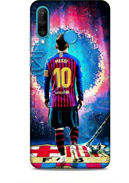 Huawei P30 Lite Niss Futbolcular 7 Messi 10 Desenli Kılıf