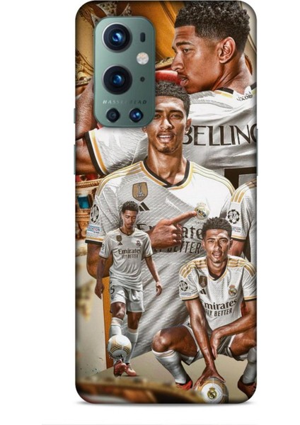 Oneplus 9 Pro Omega Futbolcular 12 Jude Bellingham Beyaz Tasarım Kılıf