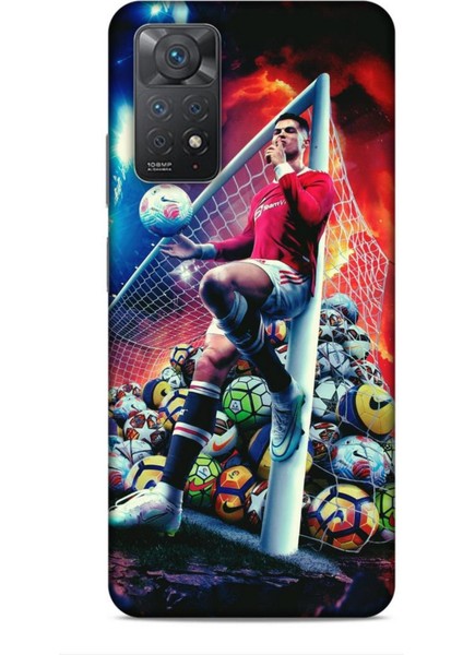 Xiaomi Redmi Note 11 Pro Zore Futbolcular 4 Ronaldo Silikon Kılıf