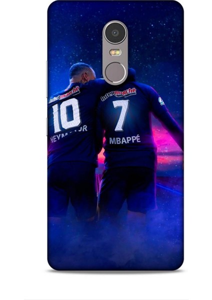 Lenovo K6 Note Ravel Futbolcular 26 Neymar Mbappe Soft Kapak