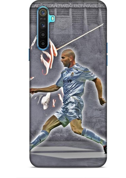 Realme 6i Gbox Futbolcular 17 Zinedine Zidane Gri Yumuşak Kılıf