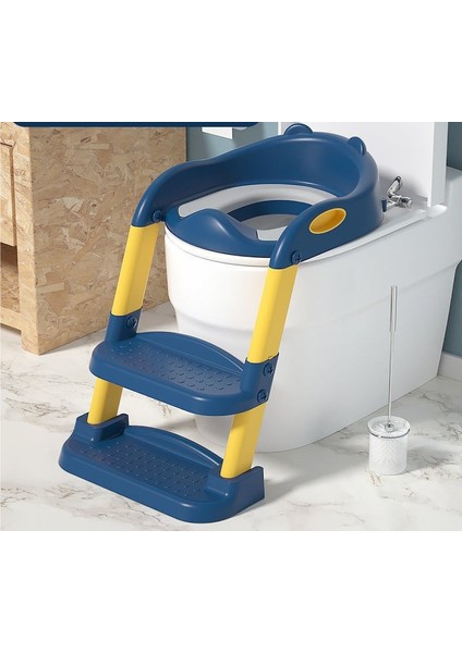 Çocuk Merdivenli Katlanır Klozet - Pu Tip (Yurt Dışından)