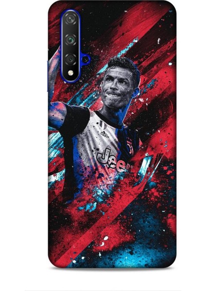 Honor 90 Ays Futbolcular 10 Ronaldo Kırmızı Full Hd Kılıf