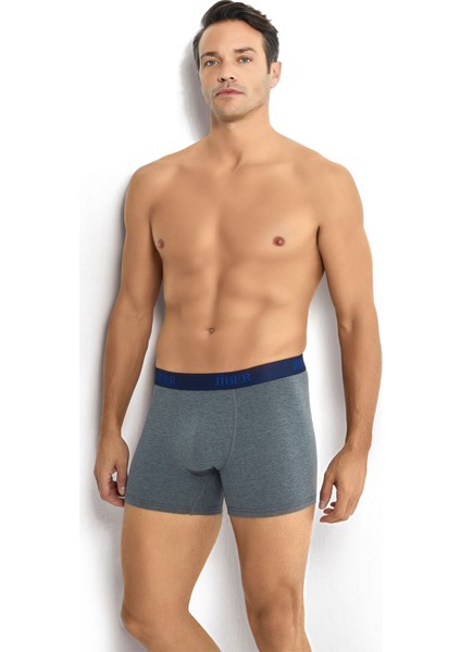 Erkek 3'lü Likralı Renkli Boxer 284 fiyatları