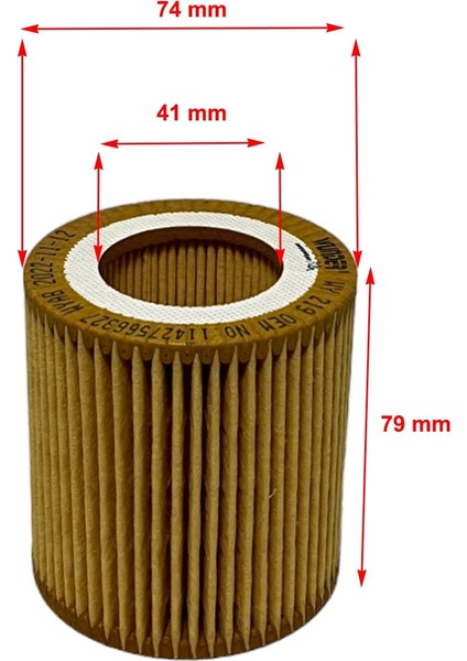 Bmw X5 E70 (3.0 Si, X-Drive 30 I, 35 I, 40 I) 2006-2013 Yağ Filtresi fiyatları