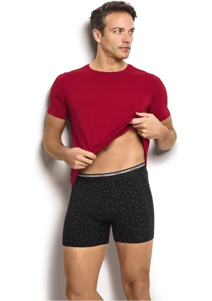 Erkek 3'lü Likralı Renkli Boxer 285 fiyatları