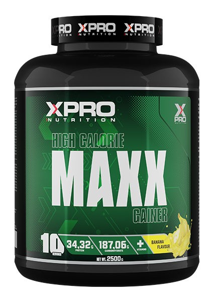 Xpro Nutrition Maxx Gainer Karbonhidrat Tozu 2500GR Muz Aromalı