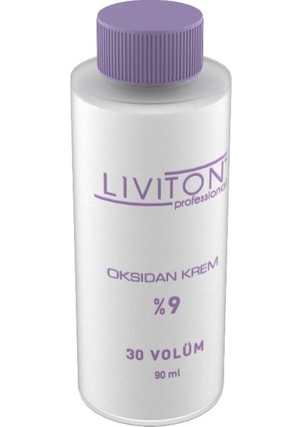 Professional Ev Tipi %9 Oksidan Krem 30 Volume 90 ml 2 Adet