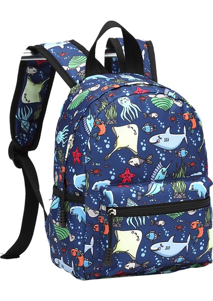 Ilkokul Öğrencisi Sırt Çantası Çocuk Yükü Azaltan Bel Desteği Çift Omuz Çantası (Yurt Dışından)