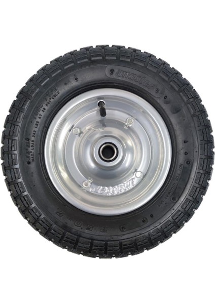 Rulmanlı Şişme Tekerlek - Metal Jantlı - 350X80MM 110KG