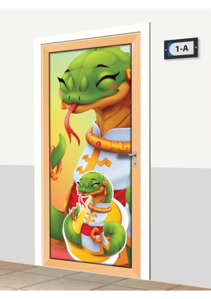 Kapı Giydirme - Yılan - K1216 fiyatları