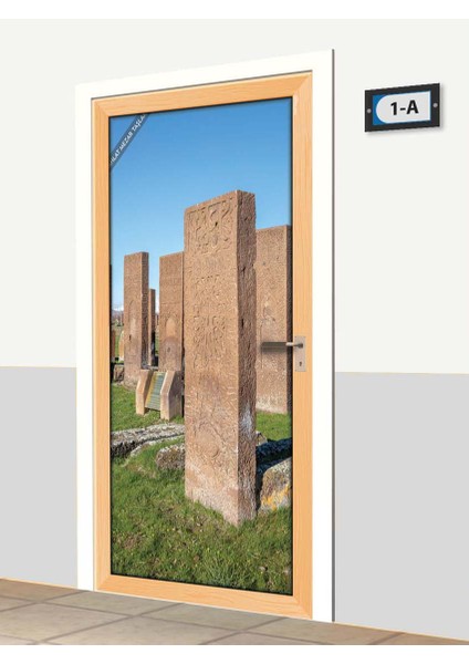 Kapı Giydirme - Ahlat Mezar Taşları - K1237