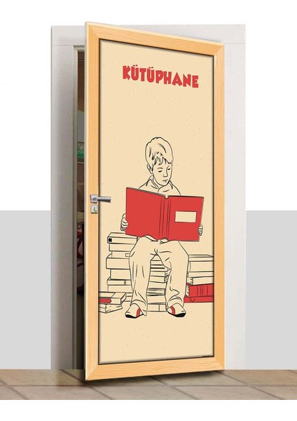 Kapı Giydirme - Kütüphane - K519