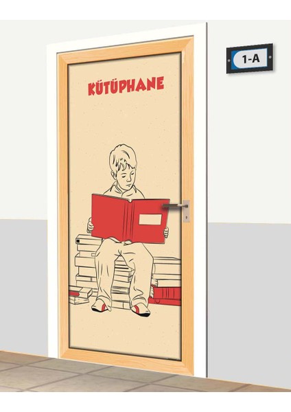 Kapı Giydirme - Kütüphane - K519