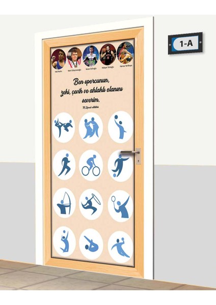 Kapı Giydirme - Spor Odası - K736 fiyatları