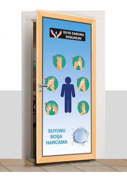 Kapı Giydirme - Temizlik - Wc - K1010