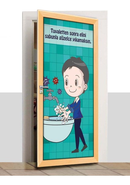 Kapı Giydirme - Erkek Öğrenci Tuvaleti - K1096