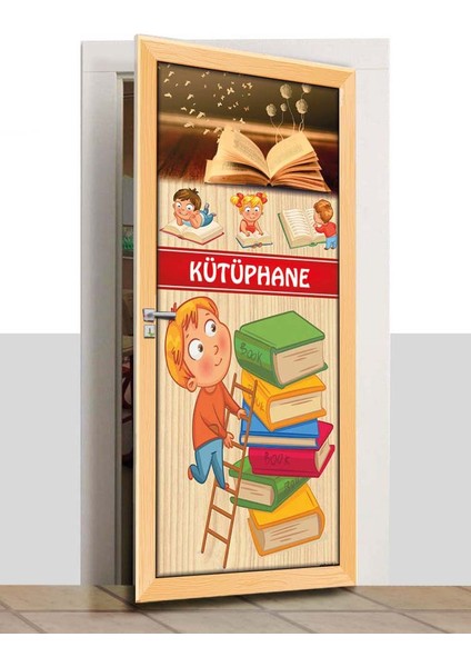 Kapı Giydirme - Kütüphane - K419