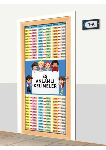 Kapı Giydirme - Eş Anlamlı Kelimeler - K1277 fiyatları