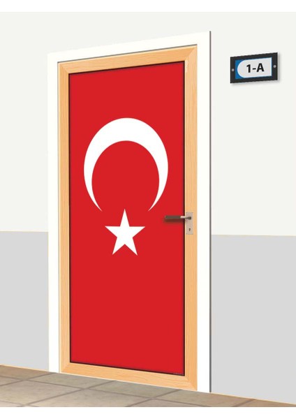 Kapı Giydirme - Türk Bayrağı - K437 fiyatları