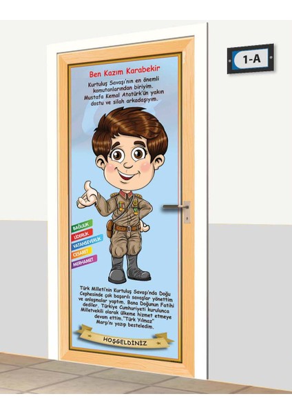 Kapı Giydirme - Çizgi Tarih - Kazım Karabekir - K615 fiyatları