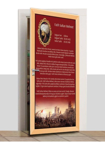 Kapı Giydirme - Fatih Sultan Mehmet - K692