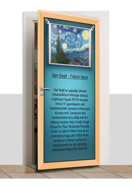 Kapı Giydirme - Van Gogh - K1147