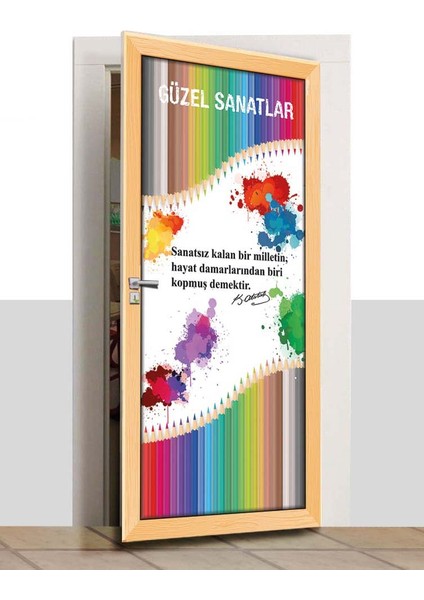 Kapı Giydirme - Güzel Sanatlar Atölyesi - K1132