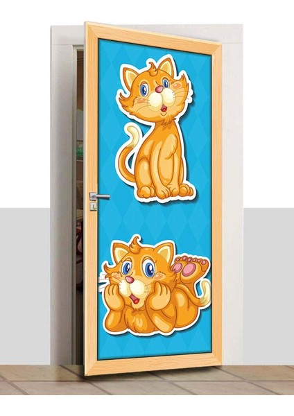 Kapı Giydirme - Kedi - K406