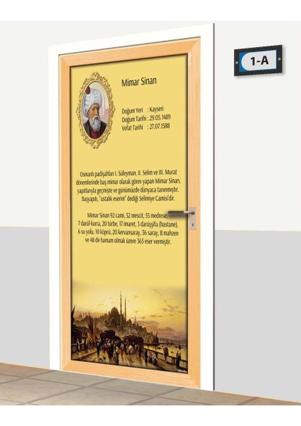 Kapı Giydirme - Mimar Sinan - K356 fiyatları