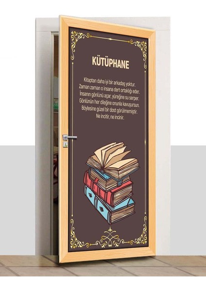 Kapı Giydirme - Kütüphane - K1058