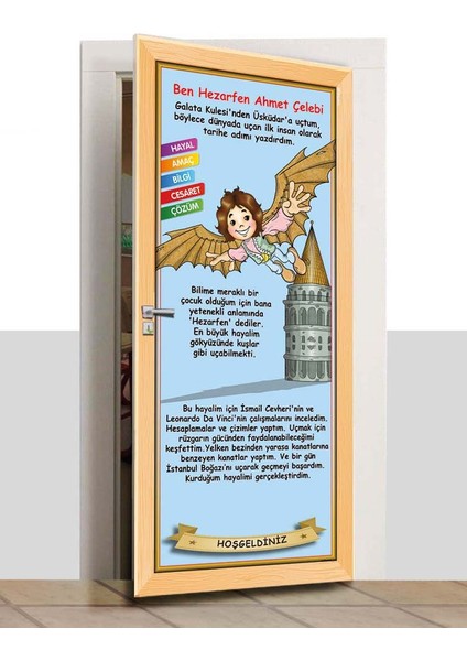 Kapı Giydirme - Çizgi Tarih - Ahmet Çelebi - K605