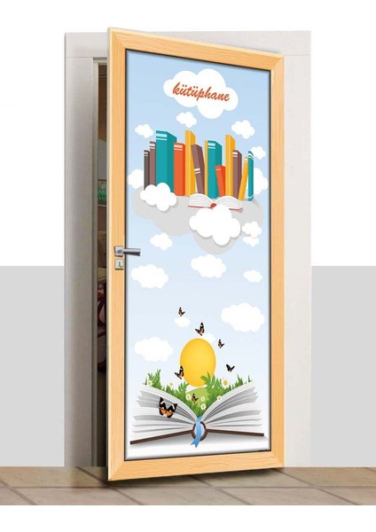 Kapı Giydirme - Kütüphane - K518