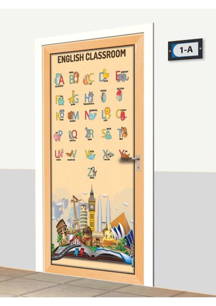 Kapı Giydirme - Ingilizce Sınıfı - K1158 fiyatları