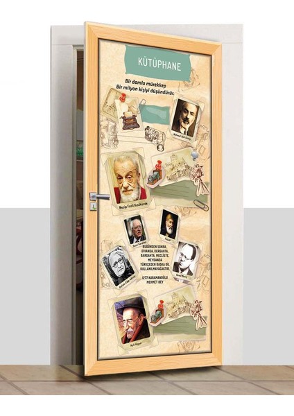 Kapı Giydirme - Kütüphane - K1020