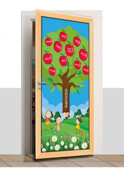 Kapı Giydirme - Değerlerimiz Ağacı - K1093