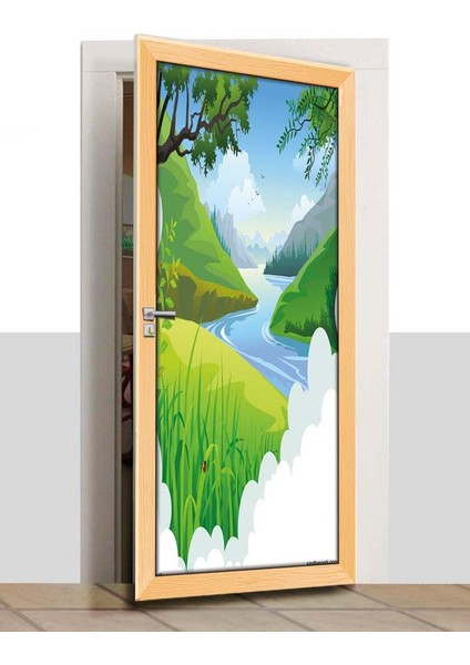 Kapı Giydirme - Doğa - K215