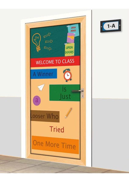 Kapı Giydirme - Yabancı Dil Sınıfı - K828 fiyatları