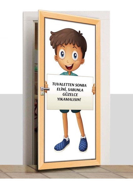 Kapı Giydirme - Erkek Wc - K377