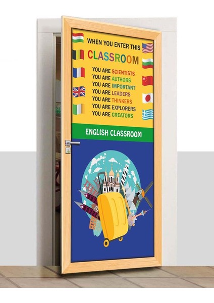 Kapı Giydirme - Ingilizce Sınıfı - K1021